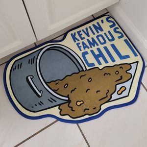 Kitchen mat The Office Kevin's Famous Chili very soft and excellent condition